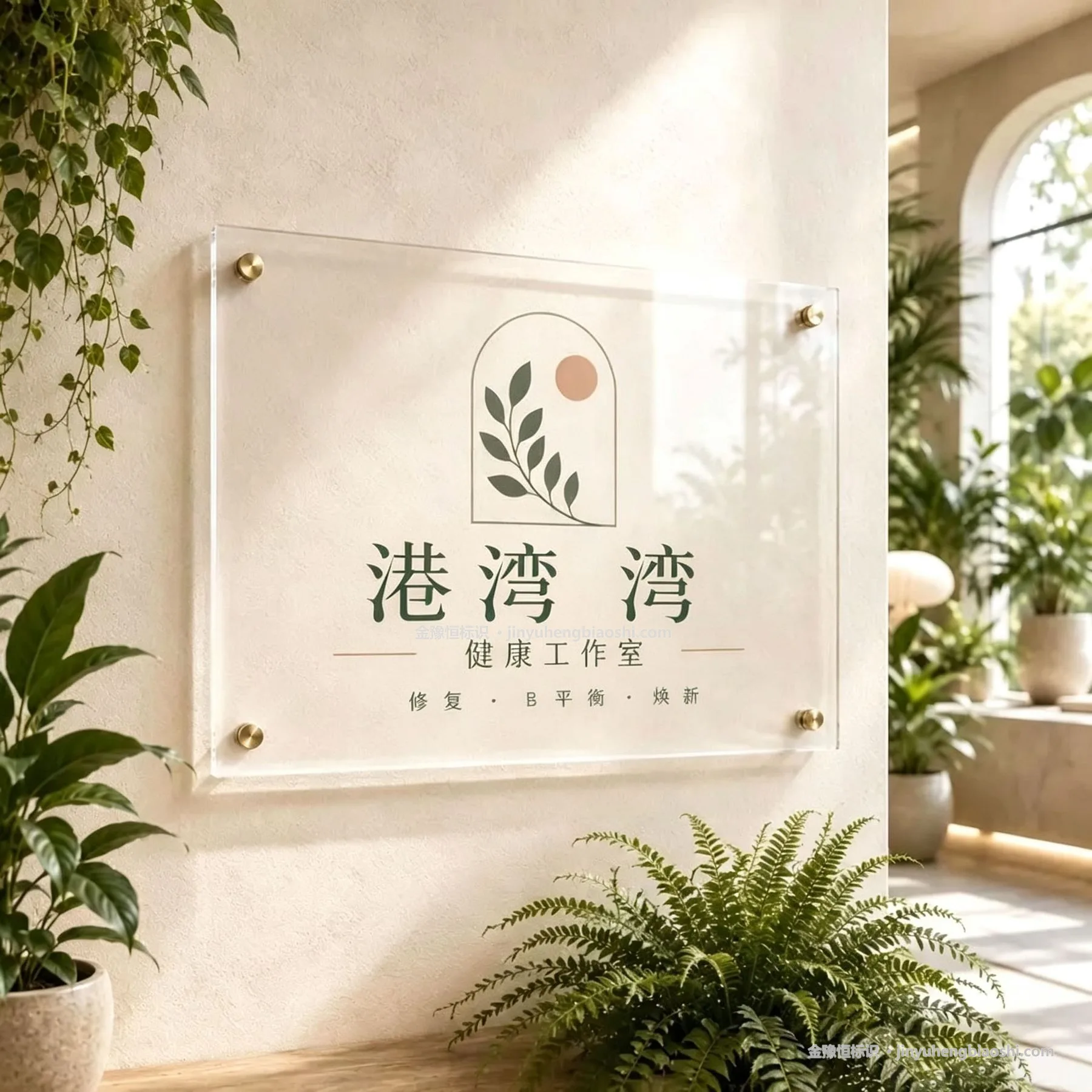 LOGO牌与亚克力字:透明层次和字形细节怎样验样相关产品参考图