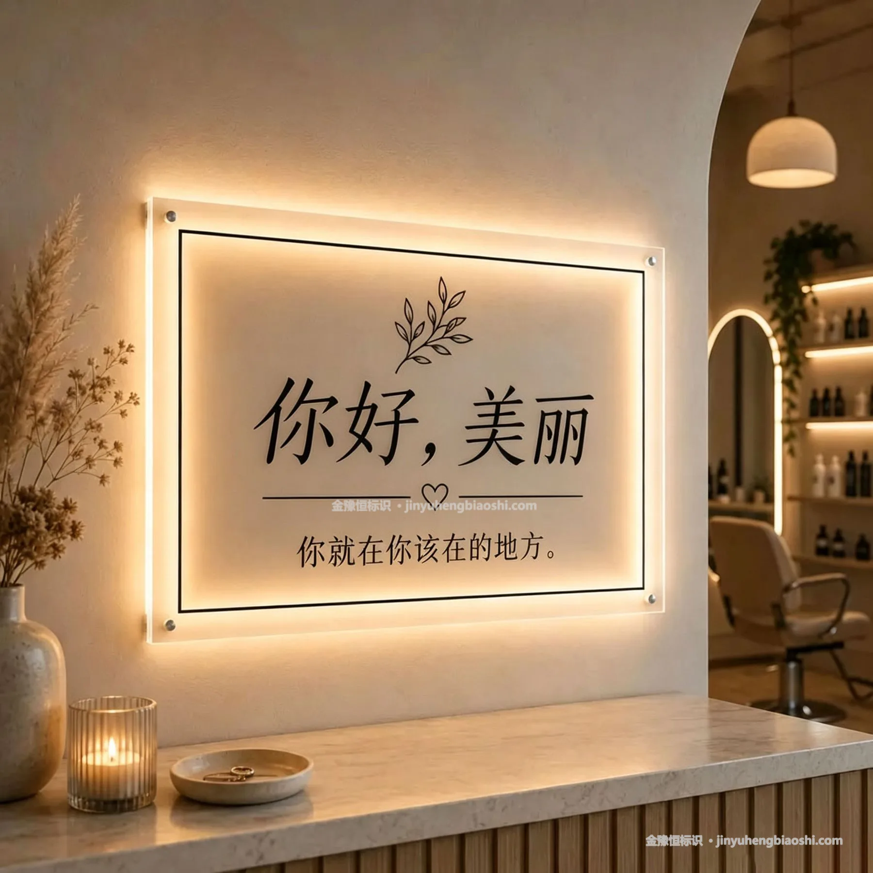 LED发光LOGO牌